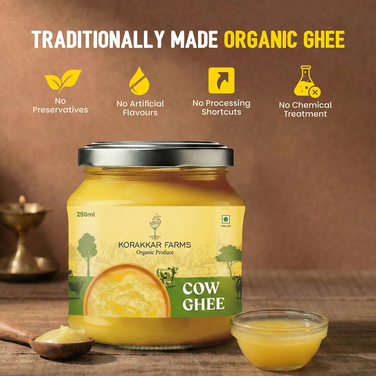 Organic Cow Ghee